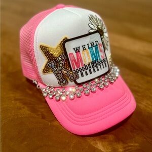 Trucker Hat Rhinestone Chain Only!